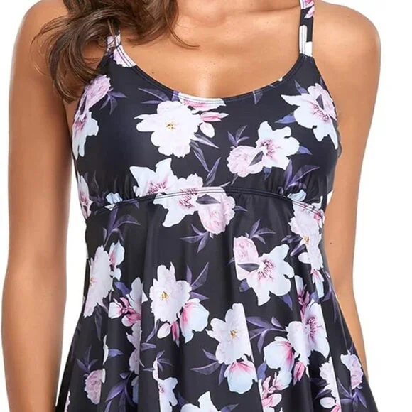 Two Piece Tankini Swimsuits for Women（XL) - Picture 4 of 7